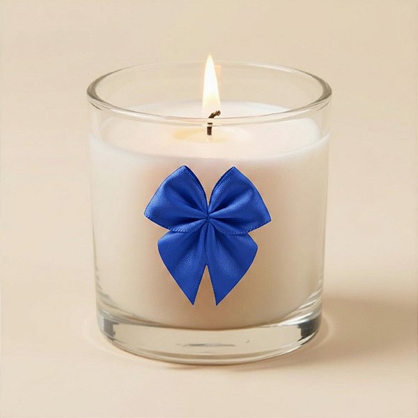 Lacinho de Fita de Cetim Azul Royal 15mm - 3,5cm - Cor 214 - 20 unidades - Progresso - Rizzo