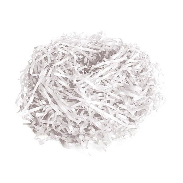 Palha de Seda Decorativa Branca - 01 unidade - 50g - Cromus - Rizzo