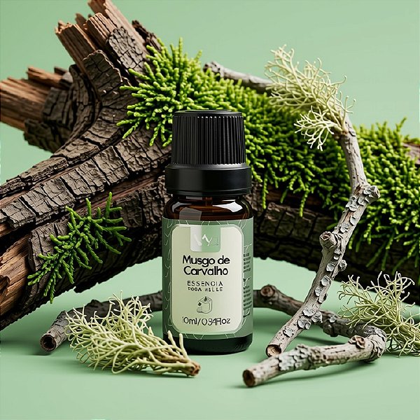 Essência Para Vela de Areia - Musgo De Carvalho - 10ml - 1 unidade - Vya - Rizzo