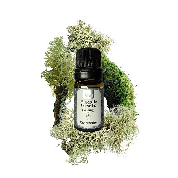Essência Para Vela de Areia - Musgo De Carvalho - 10ml - 1 unidade - Vya - Rizzo