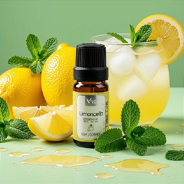 Essência Para Vela de Areia - Limoncello - 10ml - 1 unidade - Vya - Rizzo