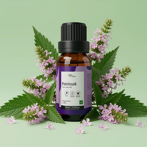 Óleo Essencial de Patcholli Concentrado - 10ml - 1 unidade - Rizzo