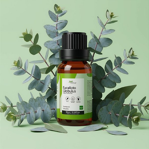 Óleo Essencial de Eucalipto Globulus Concentrado - 10ml - 1 unidade - Rizzo