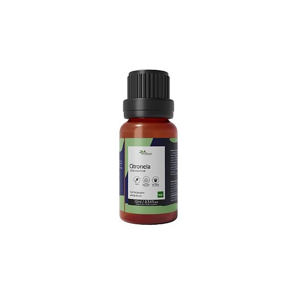 Óleo Essencial de Citronela Concentrado - 10ml - 1 unidade - Rizzo