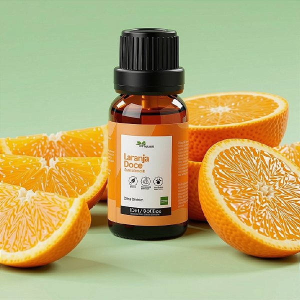 Óleo Essencial de Laranja Doce Concentrado - 10ml - 1 unidade - Rizzo