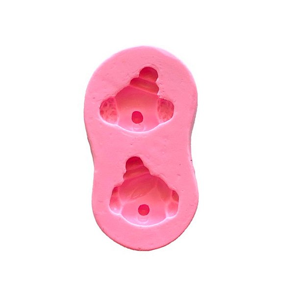 Molde de Silicone Dois Palhaço Circo S1426 - 1 unidade - Molds Planet - Rizzo