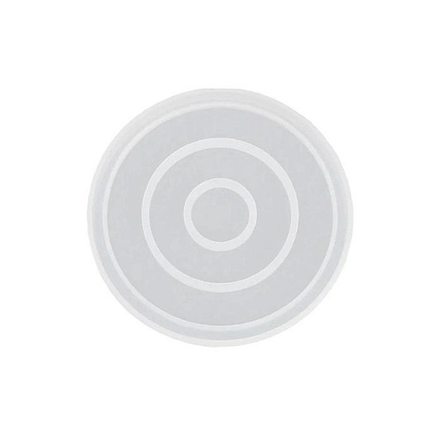 Molde de Silicone Bandeja Redonda - 1 unidade - Rizzo