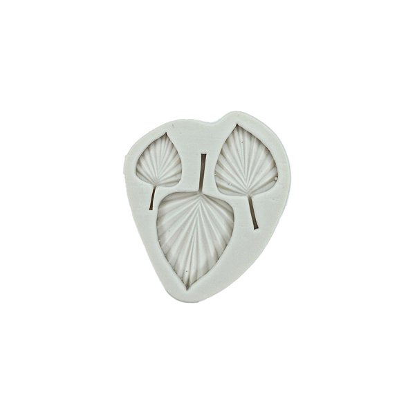 Molde de Silicone Cód. 2481 - Folhas de Palmeiras - 1 unidade - Mazulli - Rizzo