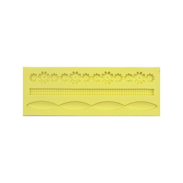 Molde de Silicone Cód. 1420 - Acabamentos - 1 unidade - Mazulli - Rizzo