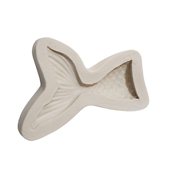 Molde De Silicone - 1625 - Cauda Sereia - 1 unidade - Mazulli - Rizzo