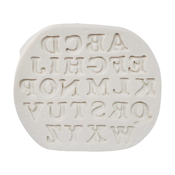 Molde De Silicone - 48 - Alfabeto - 1 unidade - Mazulli - Rizzo