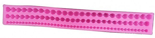 Molde de Silicone Colar Grande Prime Chef Rizzo Confeitaria