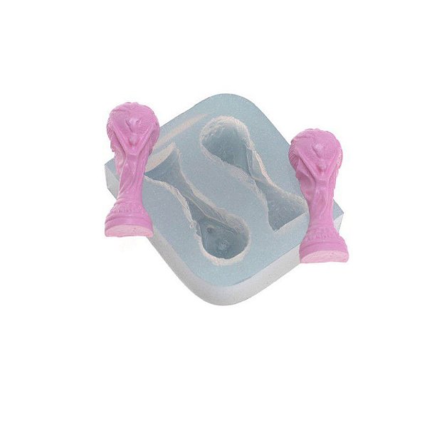 Molde de Silicone Dupla de Troféus 344 - Flexarte