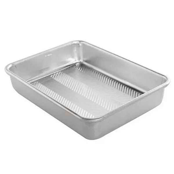 Forma em Alumínio Retangular Nordic Ware - 45x33x5cm Rizzo Confeitaria