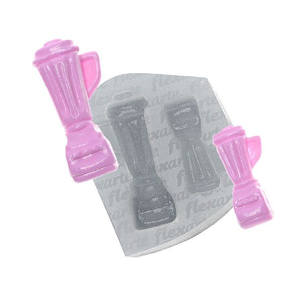 Molde de Silicone Par de Liquidificador Ref. 563 Flexarte