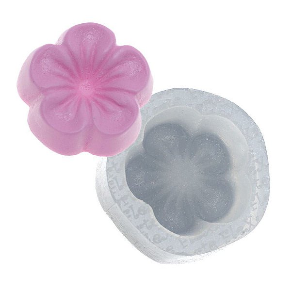 Molde de Silicone Trio de Florzinhas Ayala Ref. 516 Flexarte