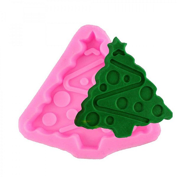 Molde de Silicone Árvore de Natal N4 Molds Planet