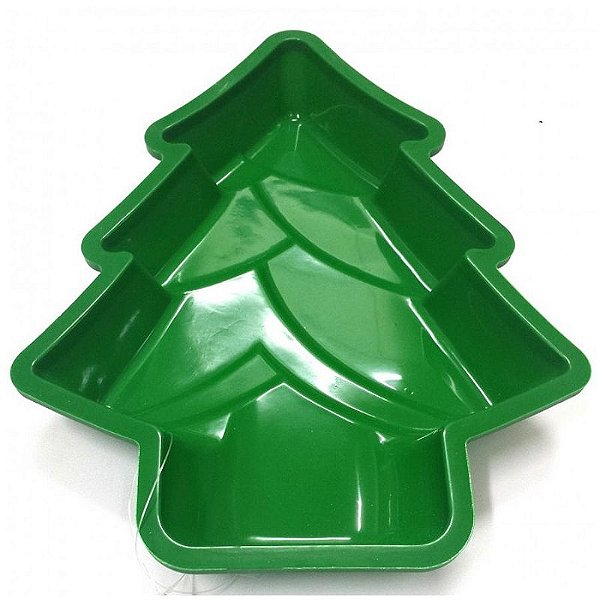 Molde de Silicone em forma de árvore de natal - Cod.GMEKL69 - Prime Chef