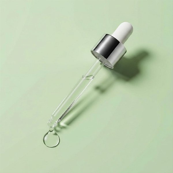 Conta Gotas Prime - Prata e Branco - Rosca 18/410 - 9,9cm - 1 unidade - Rizzo