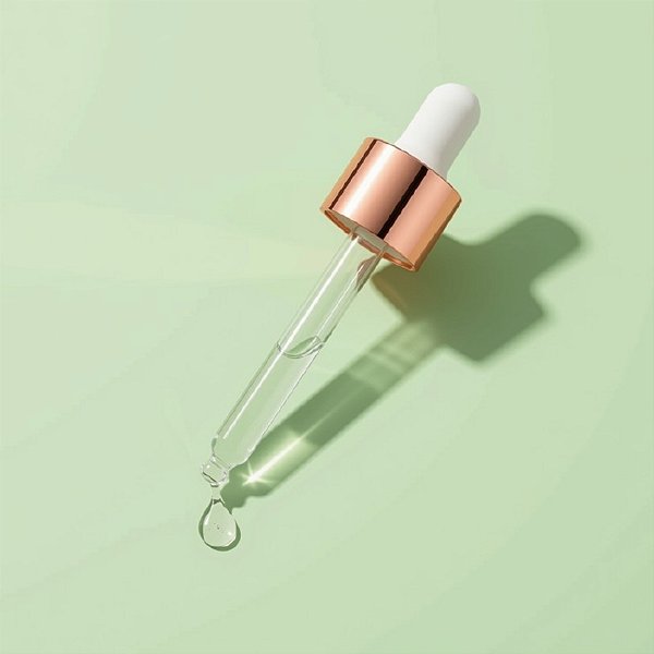 Conta Gotas Prime - Rosé e Branco - Rosca 18/410 - 8,5cm - 1 unidade - Rizzo