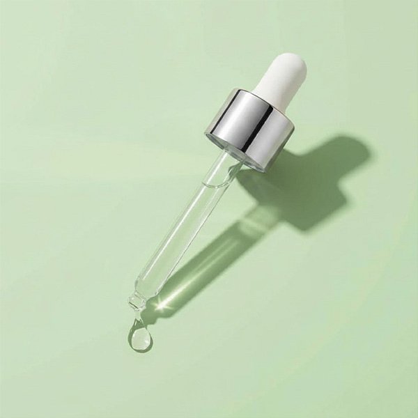 Conta Gotas Prime - Prata e Branco - Rosca 18/410 - 8,5cm - 1 unidade - Rizzo