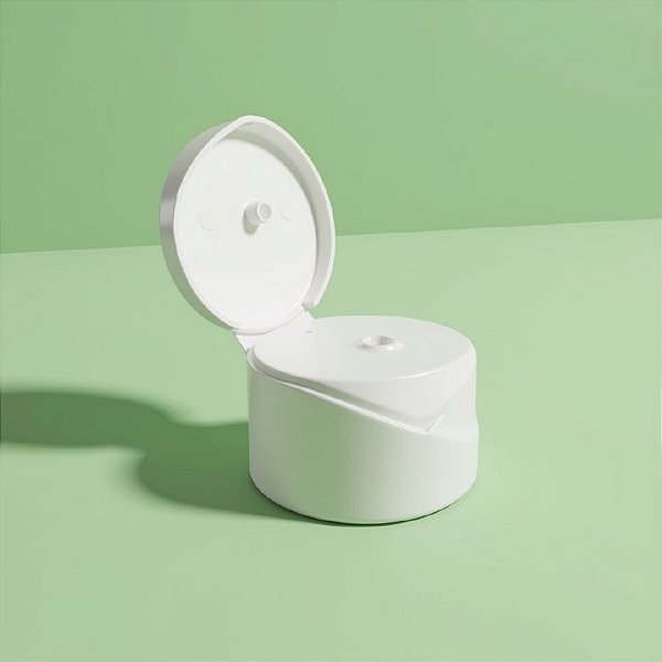 Tampa Flip Top SPA - Branca - Rosca 24/410 - 1 unidade - Rizzo