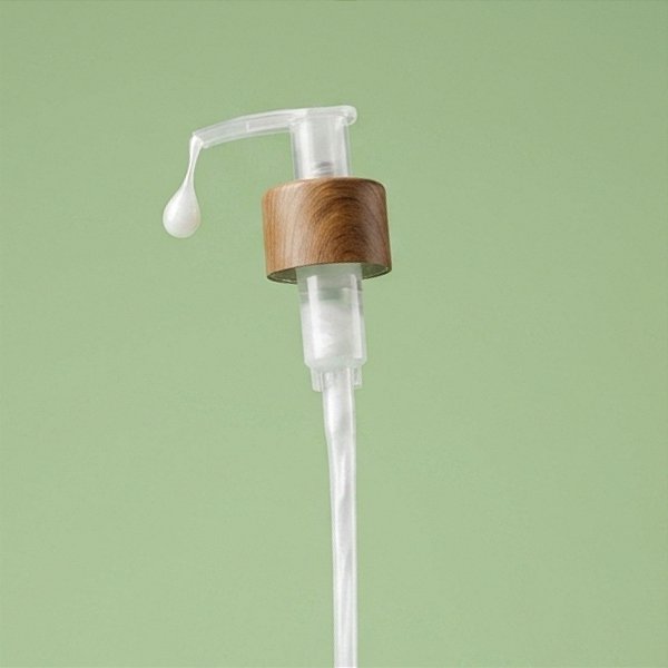 Válvula Pump de Alumínio Rosca 28/410 com Bico Incolor – Amadeirado - 1 unidade - Rizzo
