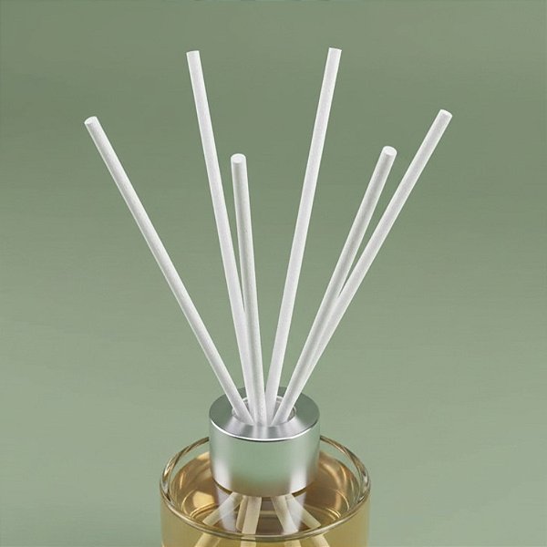 Palito Difusor em Fibra - Branco - 25cm - 20 unidades - Rizzo