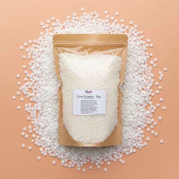 Cera EcoMix para Vela - 1kg - 1 unidade - Rizzo
