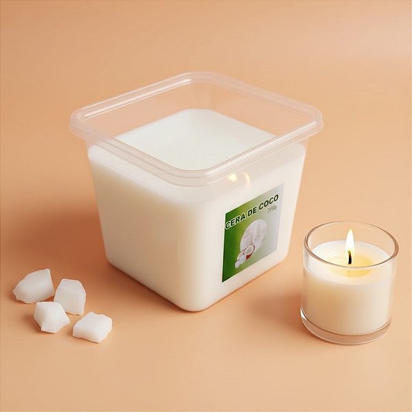 Cera de Coco para Vela - 200g - 1 unidade - Rizzo