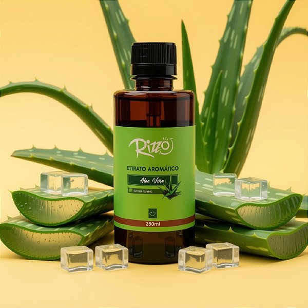 Extrato Natural de Aloe Vera para Perfumaria - 250ml - 1 unidade - Rizzo