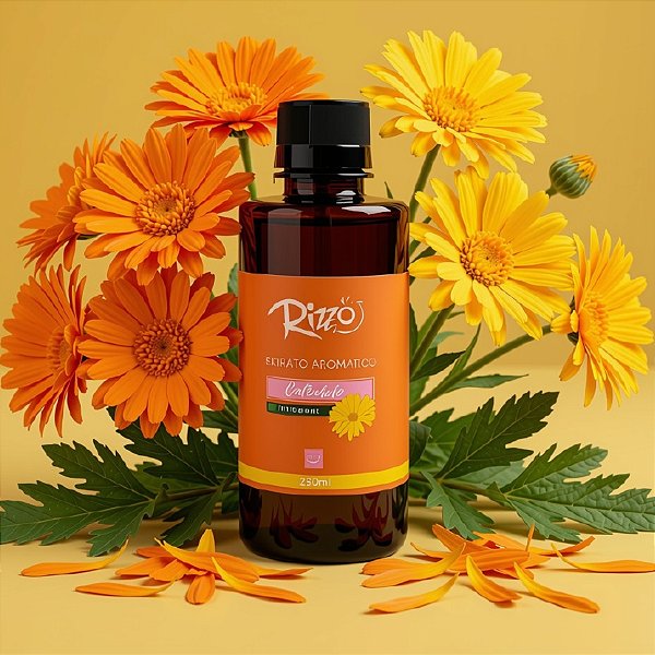 Extrato Natural de Calêndula para Perfumaria - 250ml - 1 unidade - Rizzo