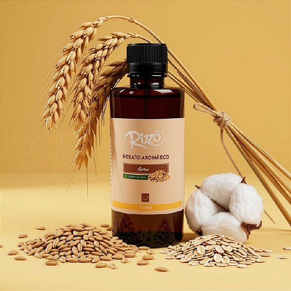 Extrato Natural de Aveia para Perfumaria - 250ml - 1 unidade - Rizzo