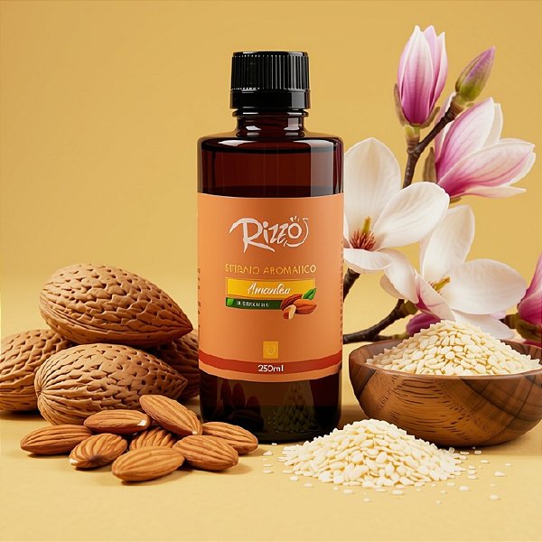 Extrato Natural de Amêndoa para Perfumaria - 250ml - 1 unidade - Rizzo