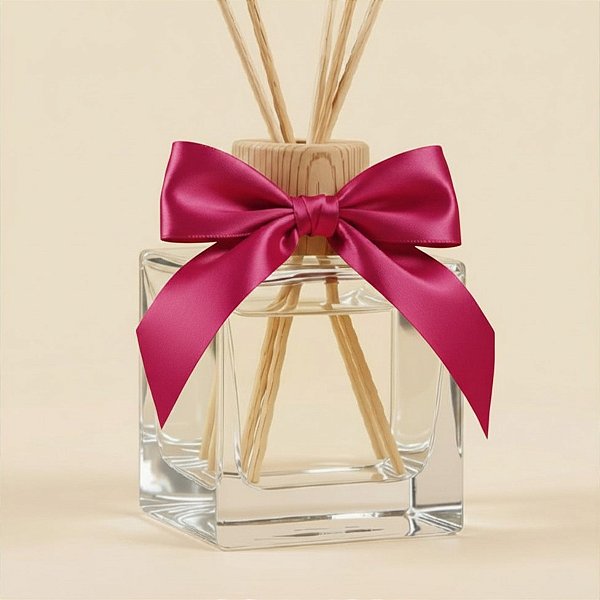 Laço Perfeito de Fita de Cetim com Lacre Prático - Rosa Chiclete - P 7,5x12,5cm - 3 unidades - Cromus - Rizzo