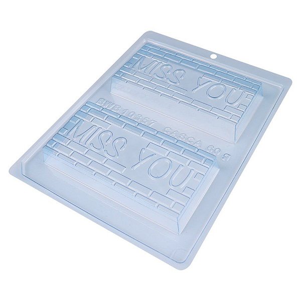 Forma de Acetato Especial Trad. - Tablete Miss You - Ref.10357 - 1 unidade - BWB
