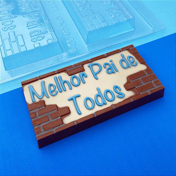 Forma de Acetato Especial Tablete Melhor Pai de Todos - Cód. 10171 - BWB