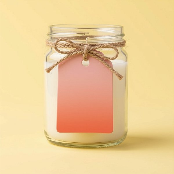 Tag Decorativa com Furo - Degrade Rosa - 10 unidades - Rizzo