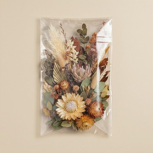 Saco Adesivado com Furo - 10x15cm - 100 unidades - Rizzo