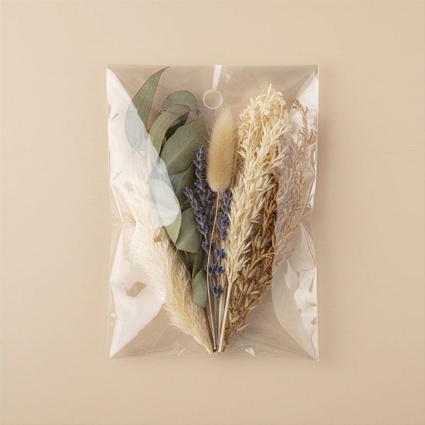 Saco Adesivado com furo - 17 x 22cm x 2 - Rizzo