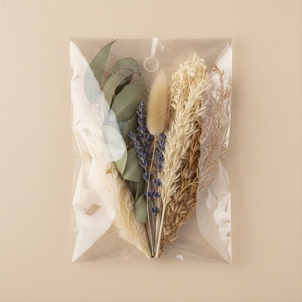 Saco Adesivado com furo - 18 x 25cm x 2 - Rizzo