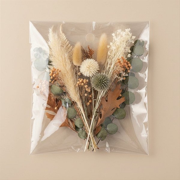 Saco Adesivado com furo - 14 x 14cm x 2 - Rizzo