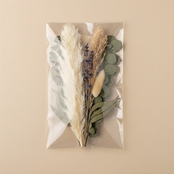 Saco Adesivado com furo - 12 x 15cm - Rizzo