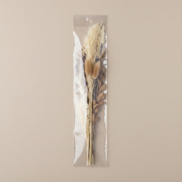 Saco Adesivado com furo - 8 x 25 cm - Rizzo