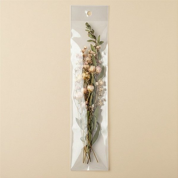 Saco Adesivado com furo - 3 x 25 cm - Rizzo