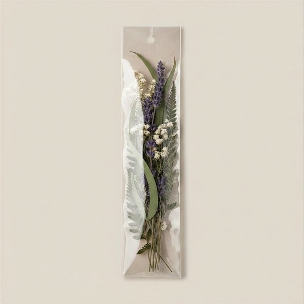 Saco Adesivado com furo - 3 x 15 cm - Rizzo