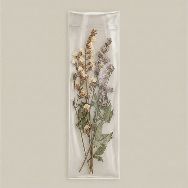 Saco Adesivado sem furo - 3 X 15 cm - Rizzo