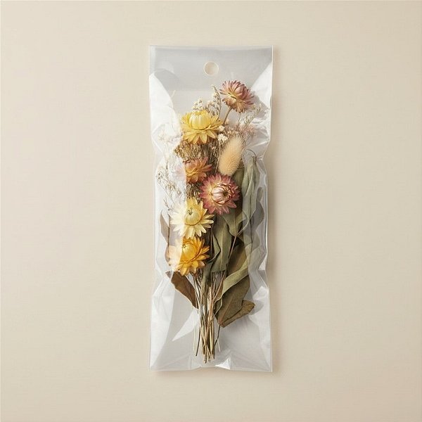 Saco Adesivado com furo - 8,5 x 22 cm - Rizzo