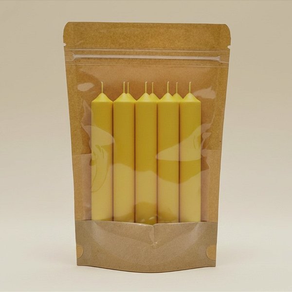 Saco de Papel Kraft Frente Transparente Stand Up Pouch Zip 15x22x4cm - Hermético e Impermeável Dentro e Fora - 50 un
