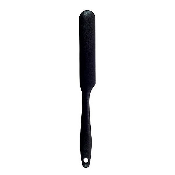 Espátula de Confeiteiro em Silicone - Preto - 28cm - 1 unidade - Prime Chef - Rizzo